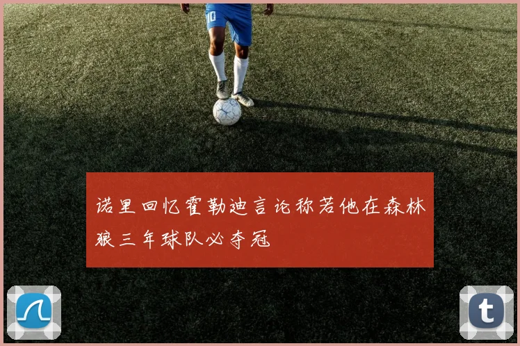 诺里回忆霍勒迪言论称若他在森林狼三年球队必夺冠